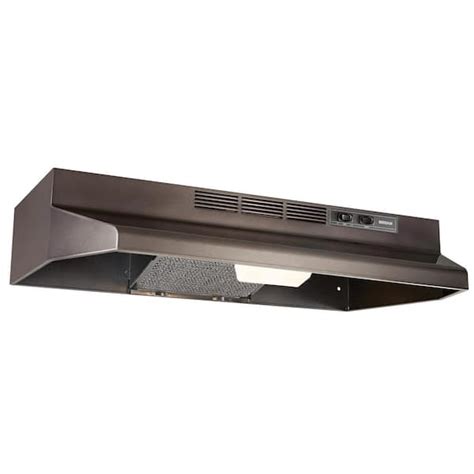 broan 30-in convertible black stainless steel under cabinet range hood|broan nutone ducted range hood.